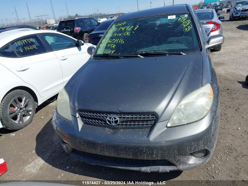 2006 Toyota Matrix Xr/Xrs VIN: 2T1KR32E26C560416 Lot: 11974427