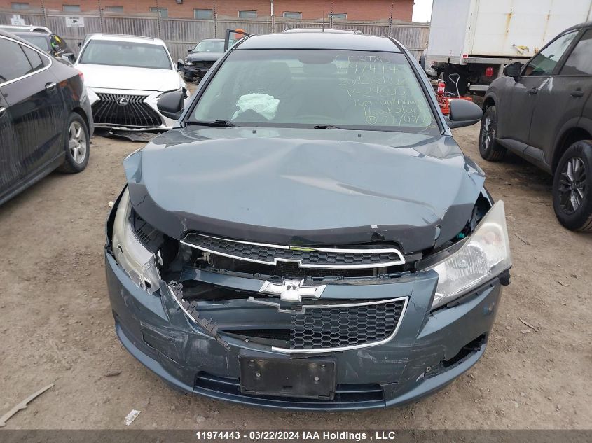 2012 Chevrolet Cruze VIN: 1G1PC5SH3C7296500 Lot: 45870474