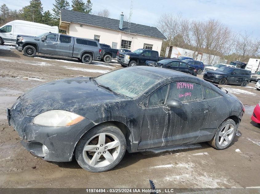 2007 Mitsubishi Eclipse VIN: 4A3AK34T27E601117 Lot: 11974494