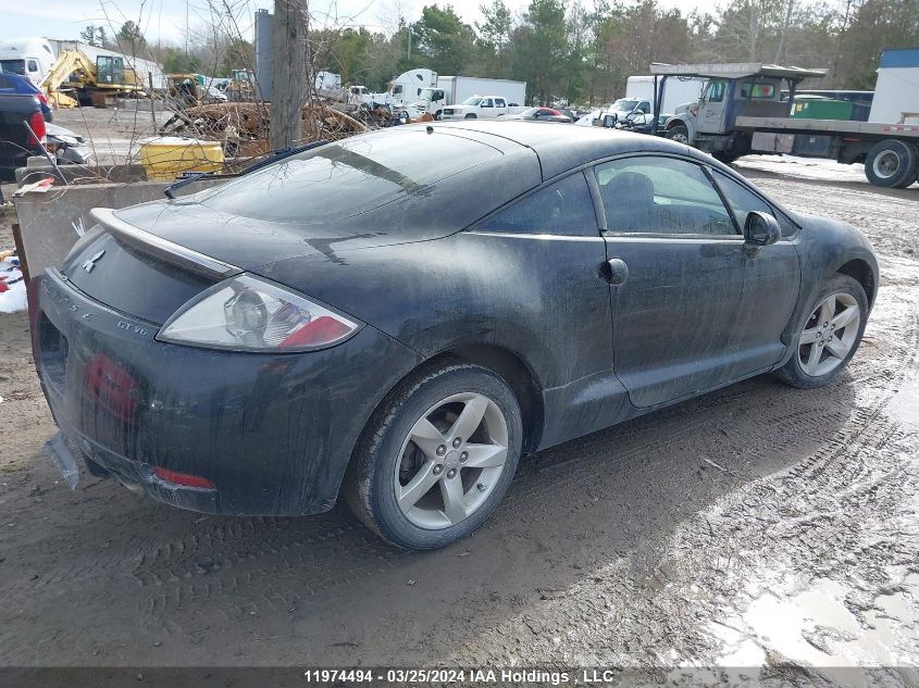 2007 Mitsubishi Eclipse VIN: 4A3AK34T27E601117 Lot: 11974494