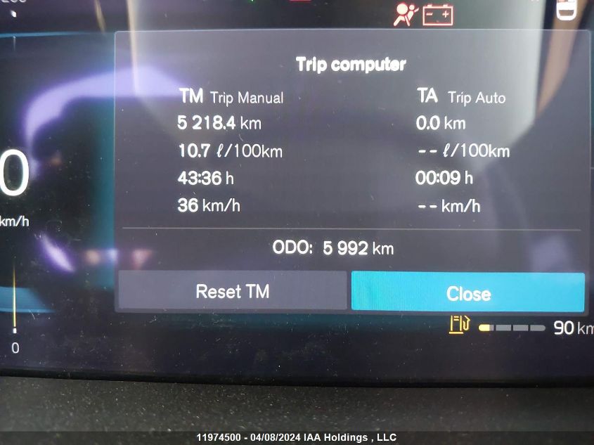 2023 Volvo V90 Cross Country Ultimate VIN: YV4062NC1P1161228 Lot: 11974500