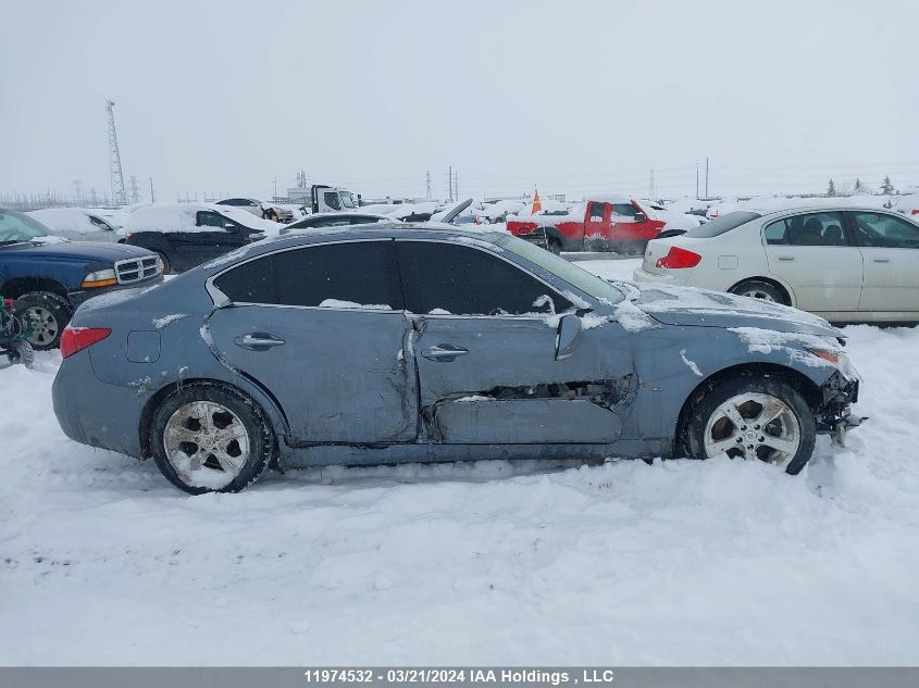 2014 Infiniti Q50 VIN: JN1BV7AR9EM691922 Lot: 11974532