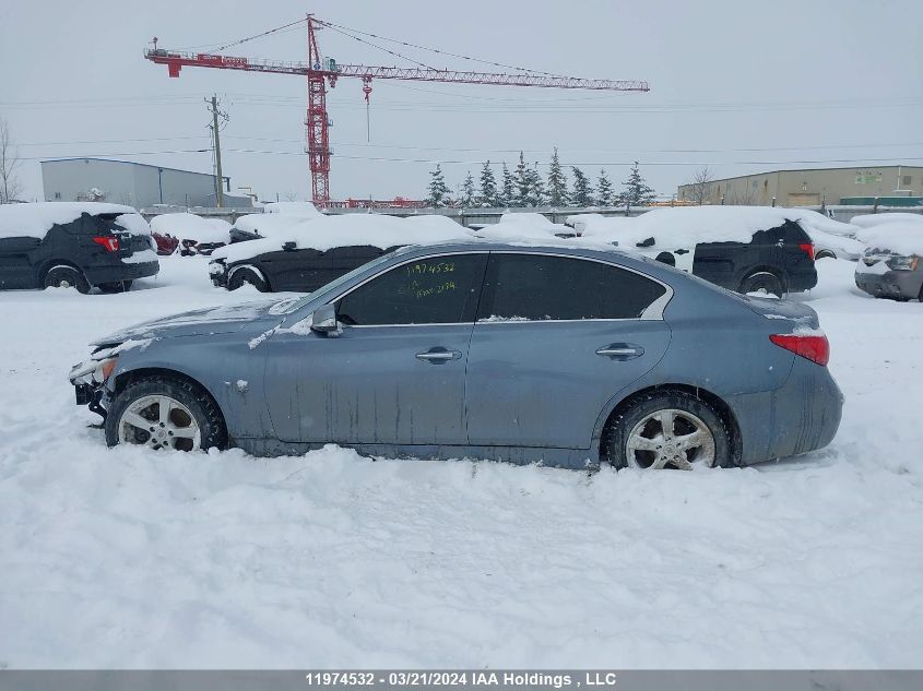 2014 Infiniti Q50 VIN: JN1BV7AR9EM691922 Lot: 11974532