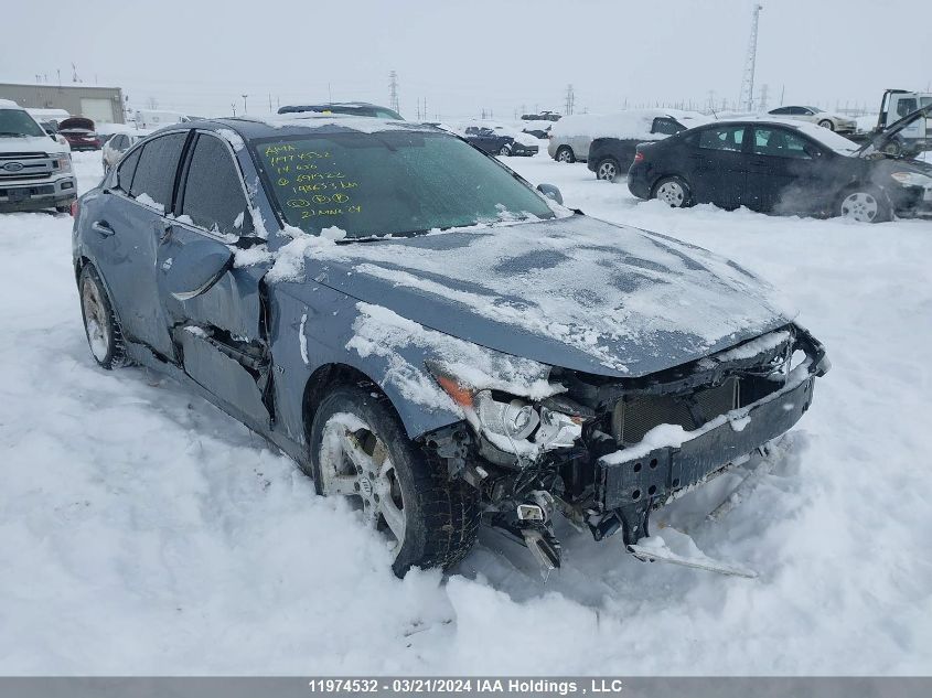 2014 Infiniti Q50 VIN: JN1BV7AR9EM691922 Lot: 11974532