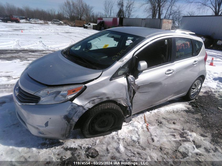 2014 Nissan Versa VIN: 3N1CE2CP4EL411398 Lot: 11974554