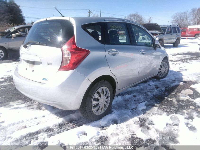 2014 Nissan Versa VIN: 3N1CE2CP4EL411398 Lot: 11974554