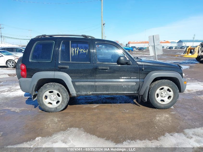 2003 Jeep Liberty Sport/Freedom VIN: 1J4GL48K83W595808 Lot: 50576344