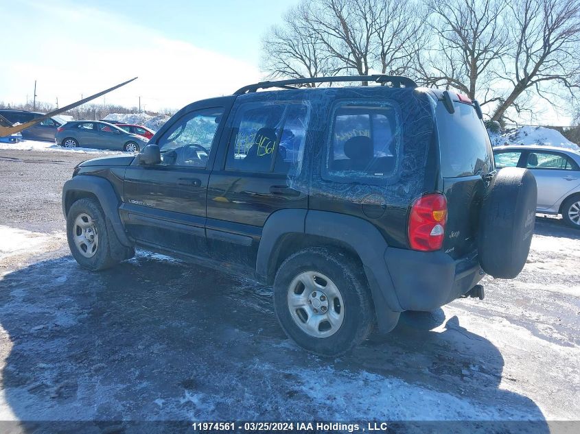 2003 Jeep Liberty Sport/Freedom VIN: 1J4GL48K83W595808 Lot: 50576344