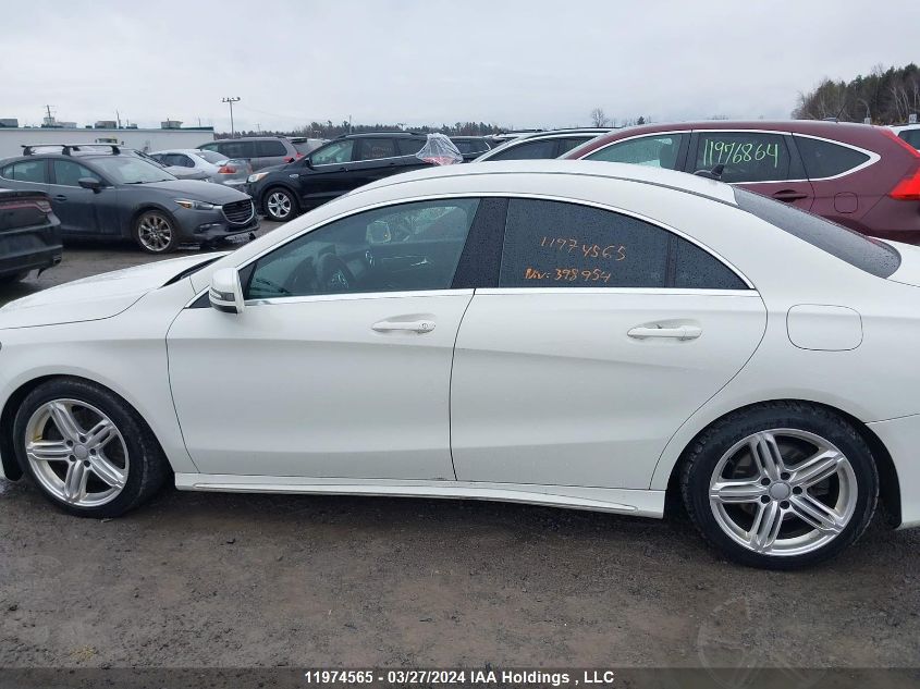 2017 Mercedes-Benz Cla VIN: WDDSJ4GB6HN398954 Lot: 11974565