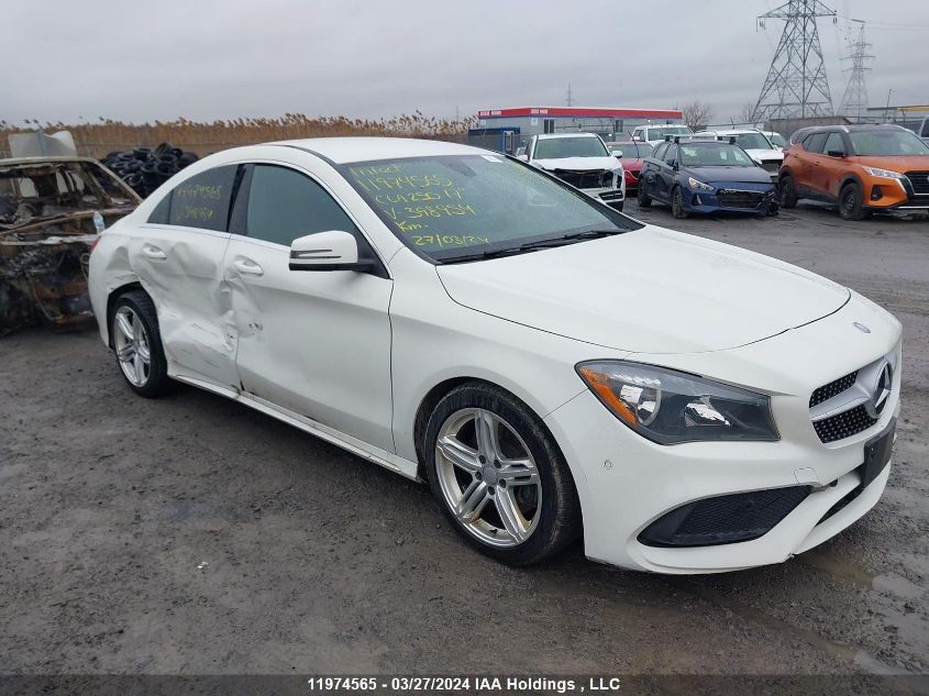 2017 Mercedes-Benz Cla VIN: WDDSJ4GB6HN398954 Lot: 11974565