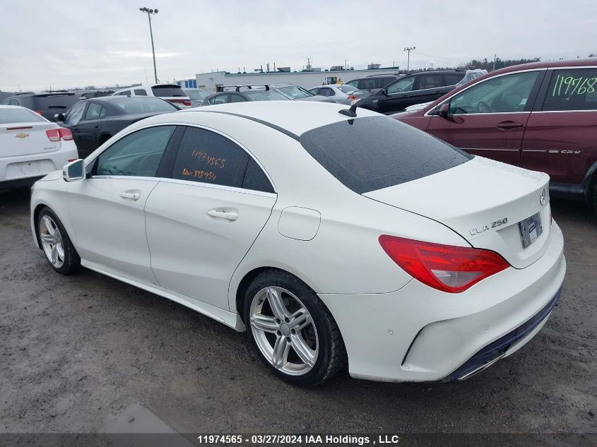 2017 Mercedes-Benz Cla VIN: WDDSJ4GB6HN398954 Lot: 11974565