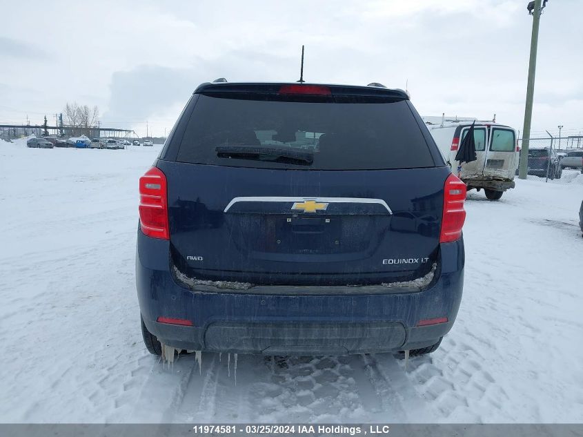 2016 Chevrolet Equinox Lt VIN: 2GNFLFEK2G6303935 Lot: 11974581