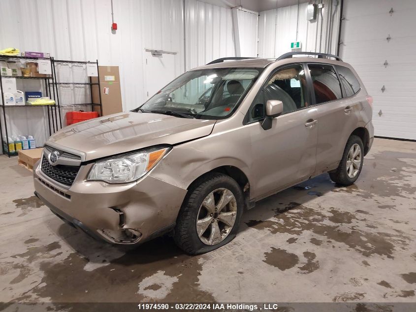 2015 Subaru Forester VIN: JF2SJCCC4FH422099 Lot: 11974590