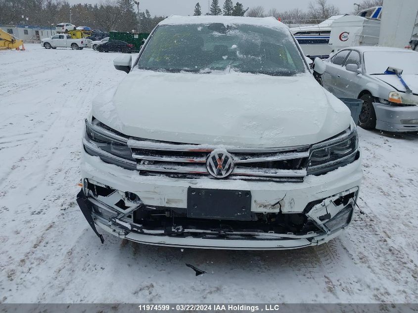 2021 Volkswagen Tiguan VIN: 3VV4B7AX1MM122273 Lot: 11974599