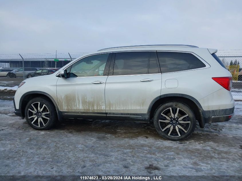 2022 Honda Pilot VIN: 5FNYF6H98NB505459 Lot: 11974623