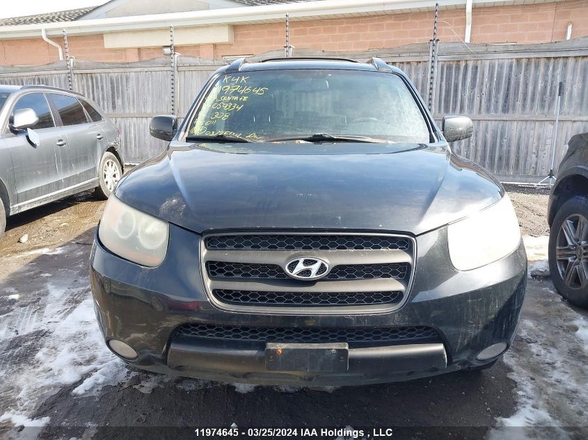 2007 Hyundai Santa Fe VIN: 5NMSG13E97H059334 Lot: 11974645