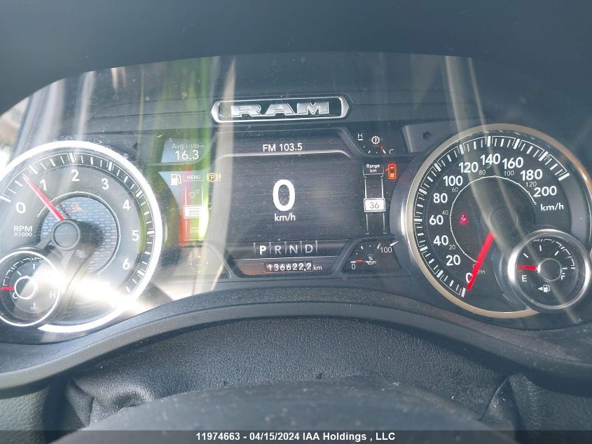 2020 Ram 1500 Big Horn VIN: 1C6SRFFT2LN125728 Lot: 11974663