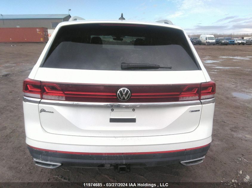 2024 Volkswagen Atlas VIN: 1V2BR2CAXRC503818 Lot: 11974685