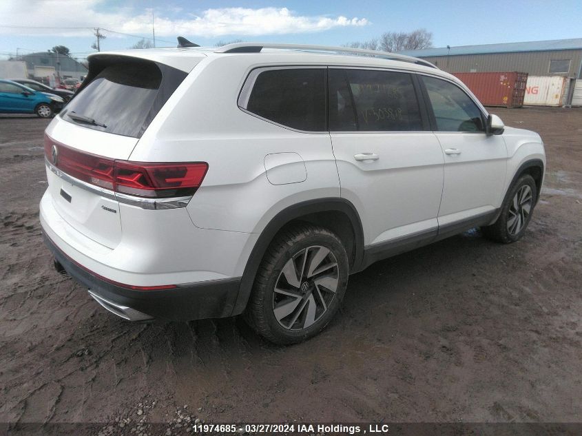 2024 Volkswagen Atlas VIN: 1V2BR2CAXRC503818 Lot: 11974685