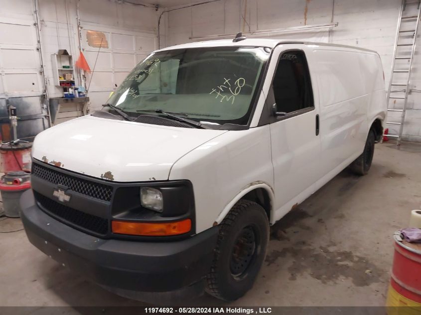 2017 Chevrolet Express Cargo Van VIN: 1GCWGBFF0H1124238 Lot: 11974692