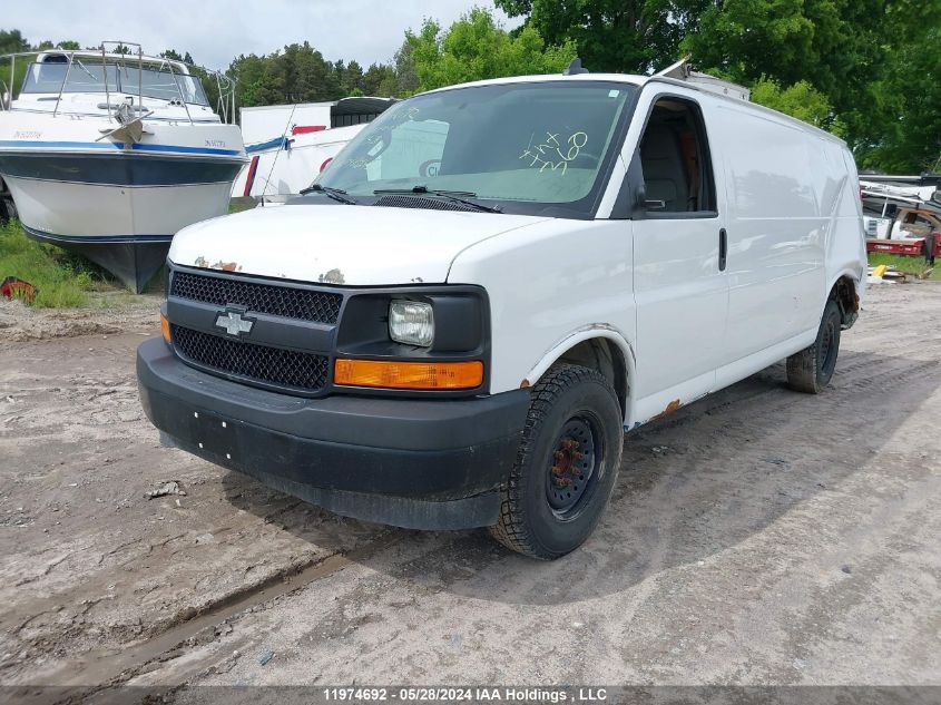 2017 Chevrolet Express Cargo Van VIN: 1GCWGBFF0H1124238 Lot: 11974692