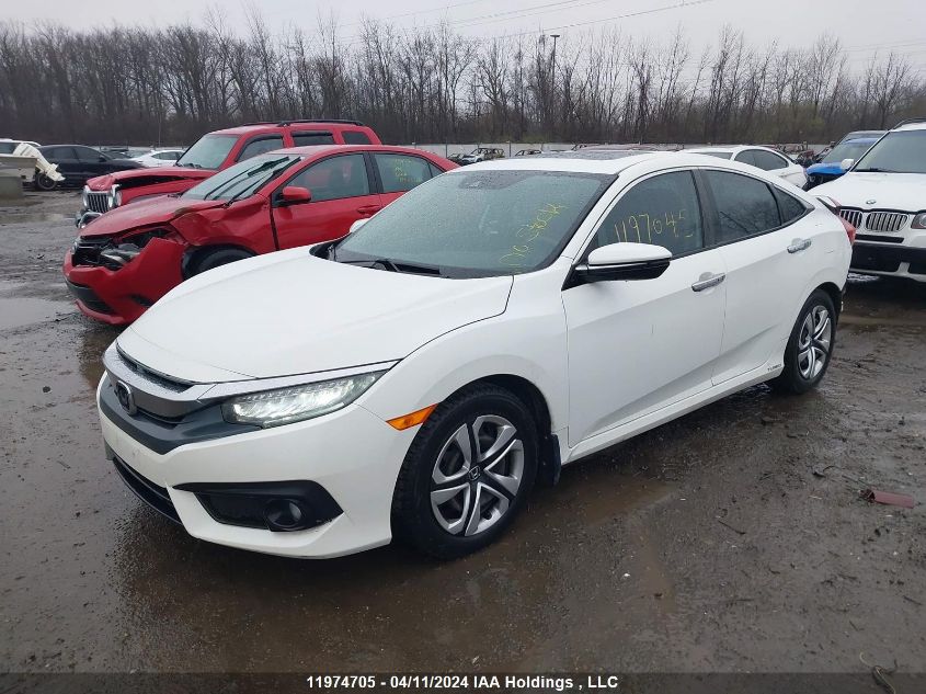 2016 Honda Civic Sedan VIN: 2HGFC1F9XGH100594 Lot: 11974705