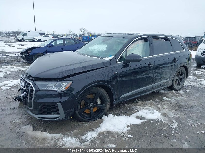 2021 Audi Q7 Technik VIN: WA1WXAF74MD029400 Lot: 11974747