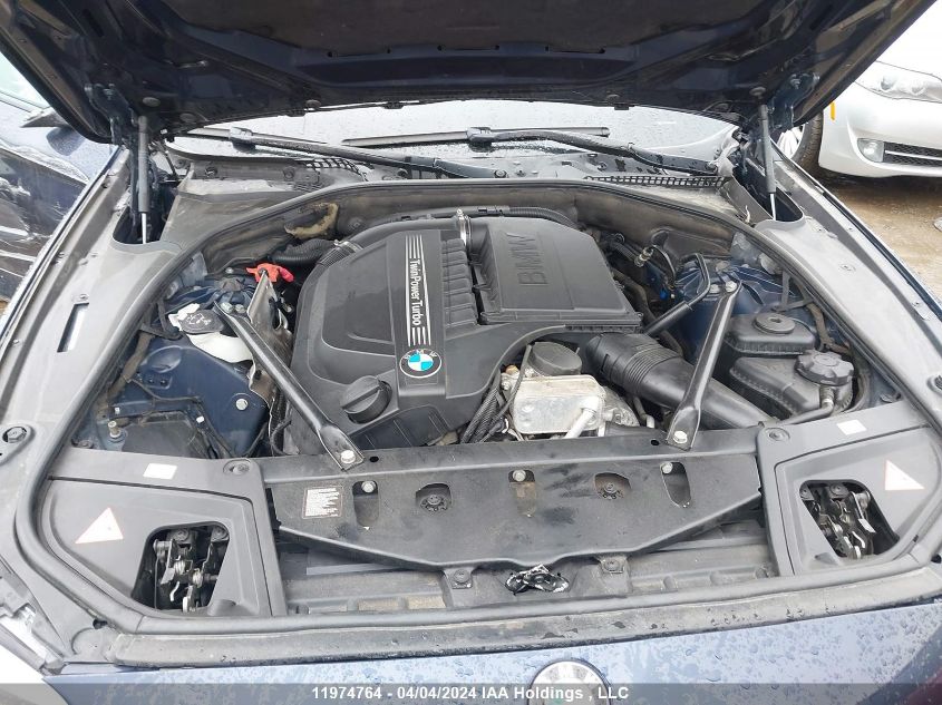 2013 BMW 535 Xi VIN: WBAFU7C52DDU74672 Lot: 11974764