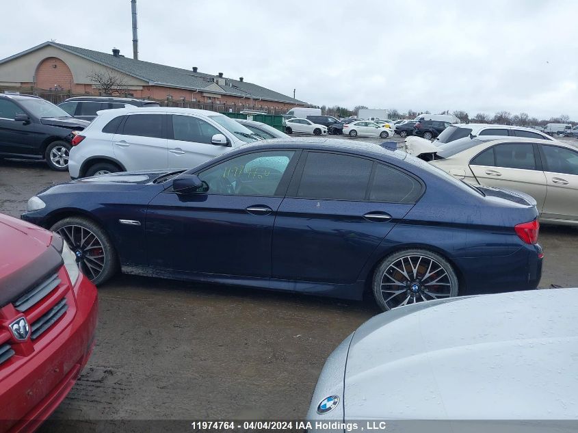 2013 BMW 535 Xi VIN: WBAFU7C52DDU74672 Lot: 11974764