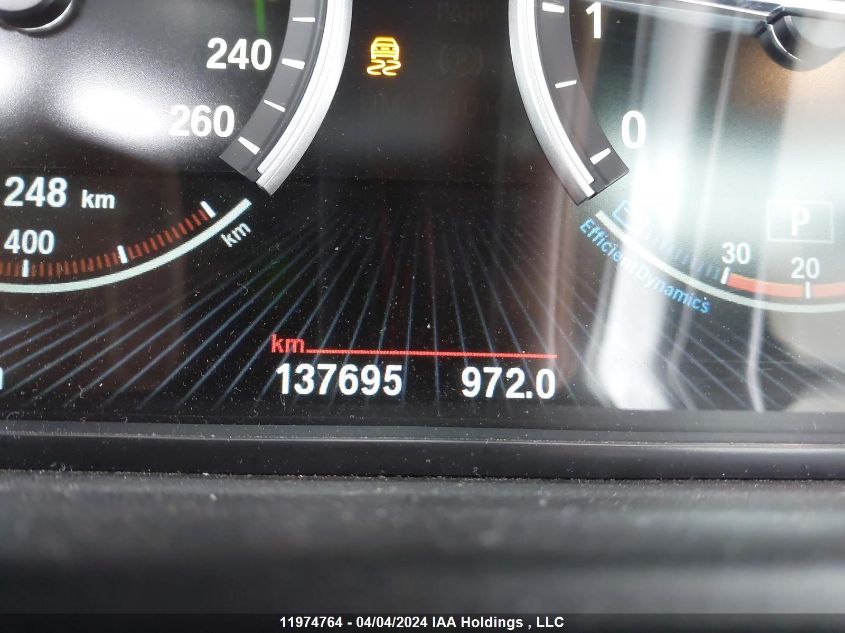 2013 BMW 535 Xi VIN: WBAFU7C52DDU74672 Lot: 11974764