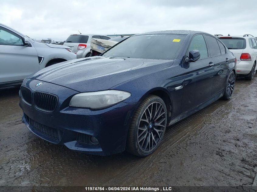 2013 BMW 535 Xi VIN: WBAFU7C52DDU74672 Lot: 11974764