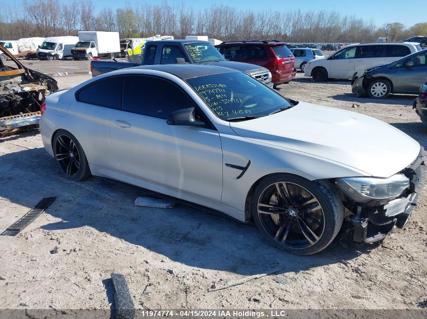 WBS3R9C55FK334738 2015 BMW M4