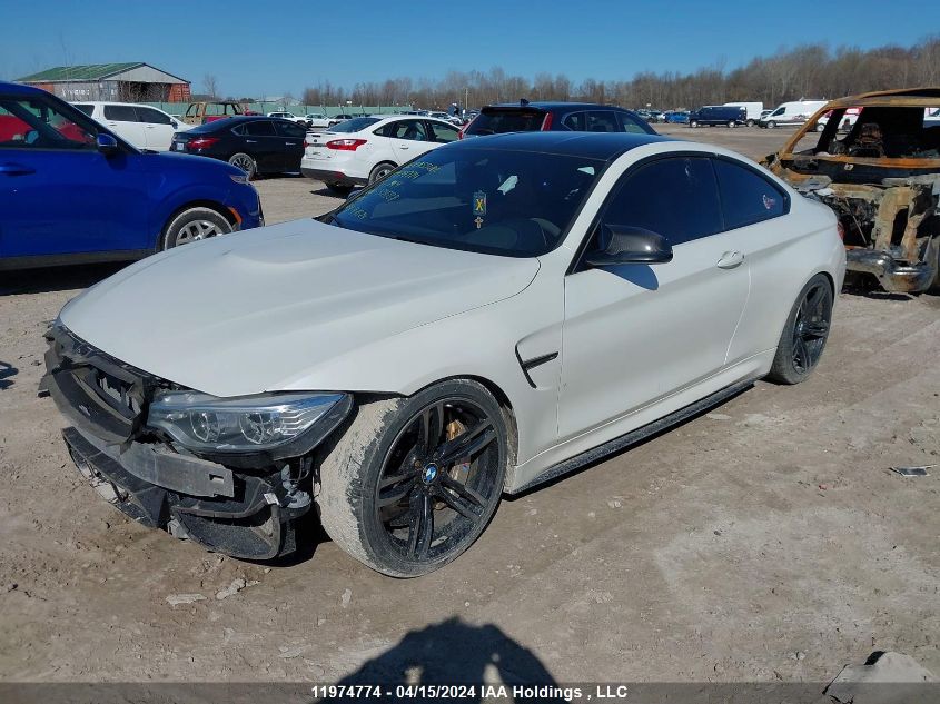 2015 BMW M4 VIN: WBS3R9C55FK334738 Lot: 45940204