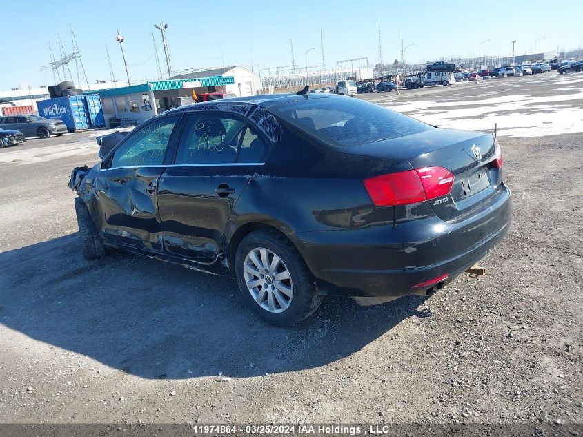 2012 Volkswagen Jetta Sedan VIN: 3VWWL7AJ1CM355212 Lot: 11974864