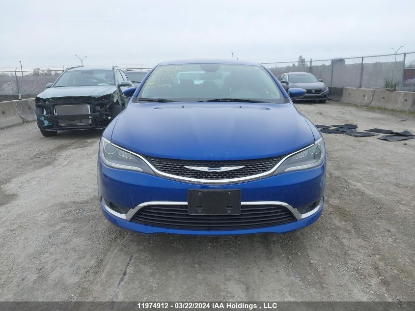 2016 Chrysler 200 Limited VIN: 1C3CCCABXGN140502 Lot: 11974912