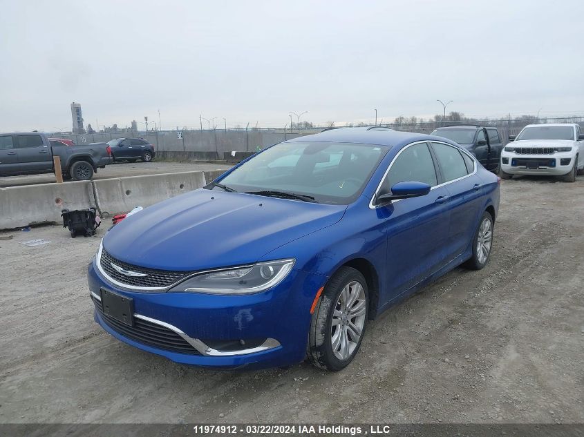 2016 Chrysler 200 Limited VIN: 1C3CCCABXGN140502 Lot: 11974912