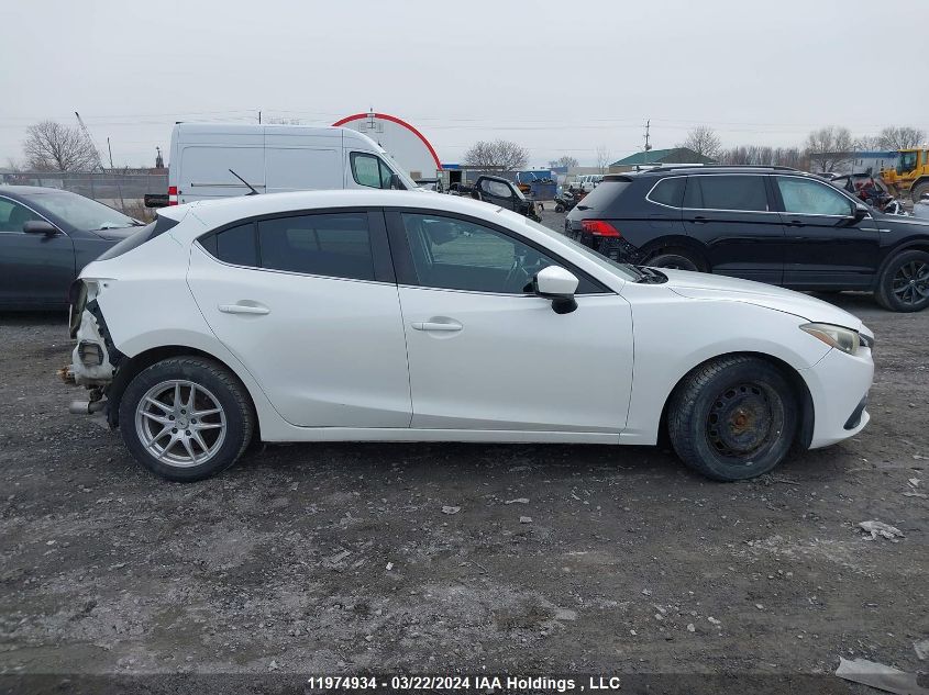 2014 Mazda Mazda3 VIN: JM1BM1L75E1141496 Lot: 11974934