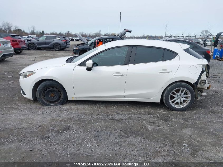 2014 Mazda Mazda3 VIN: JM1BM1L75E1141496 Lot: 11974934