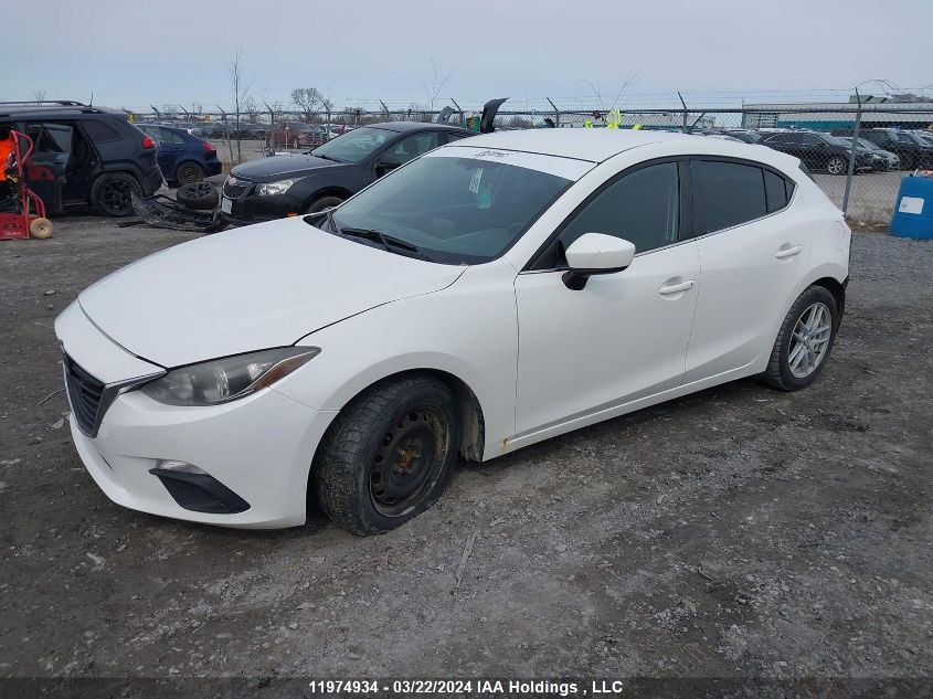 2014 Mazda Mazda3 VIN: JM1BM1L75E1141496 Lot: 11974934