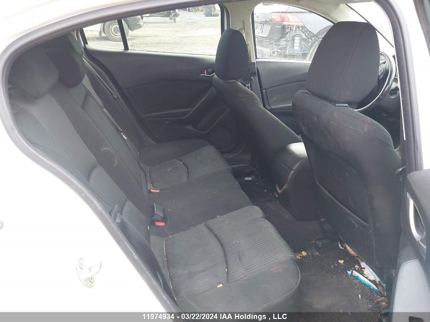 2014 Mazda Mazda3 VIN: JM1BM1L75E1141496 Lot: 11974934