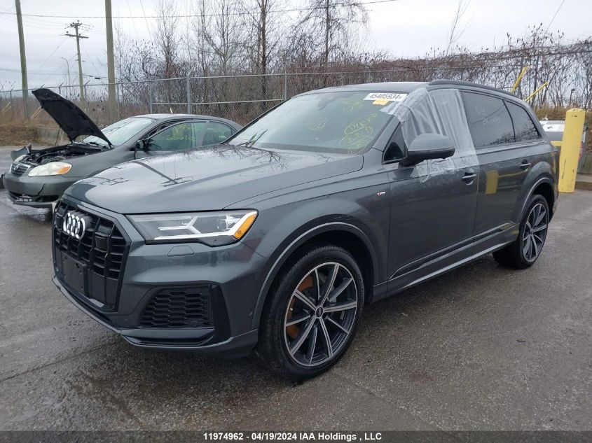 2022 Audi Q7 Progressiv VIN: WA1MXBF70ND015508 Lot: 11974962