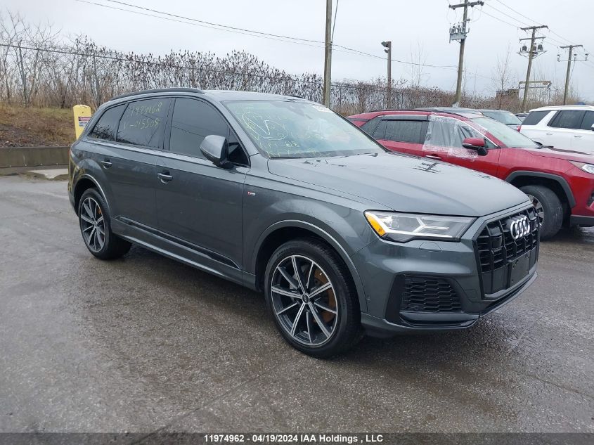 2022 Audi Q7 Progressiv VIN: WA1MXBF70ND015508 Lot: 11974962