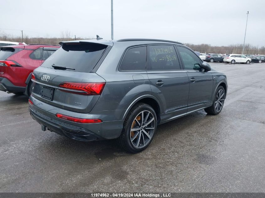 2022 Audi Q7 Progressiv VIN: WA1MXBF70ND015508 Lot: 11974962