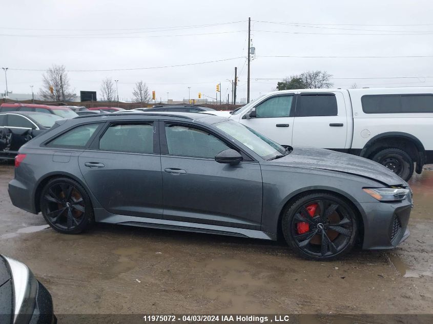 2024 Audi Rs 6 Avant VIN: WUA1DBF22RN901371 Lot: 11975072