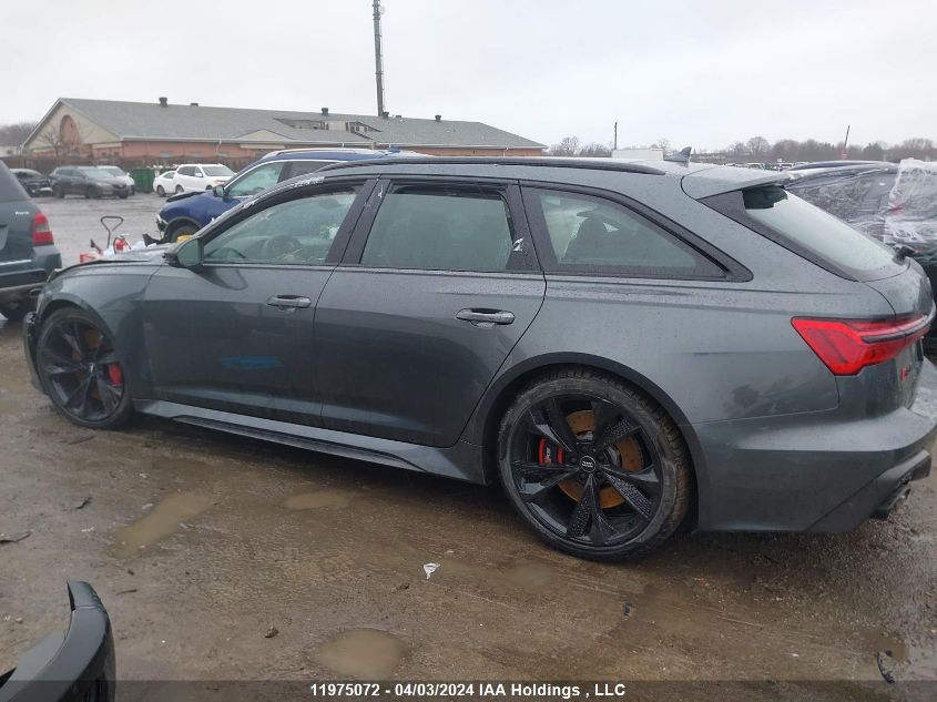 2024 Audi Rs 6 Avant VIN: WUA1DBF22RN901371 Lot: 11975072