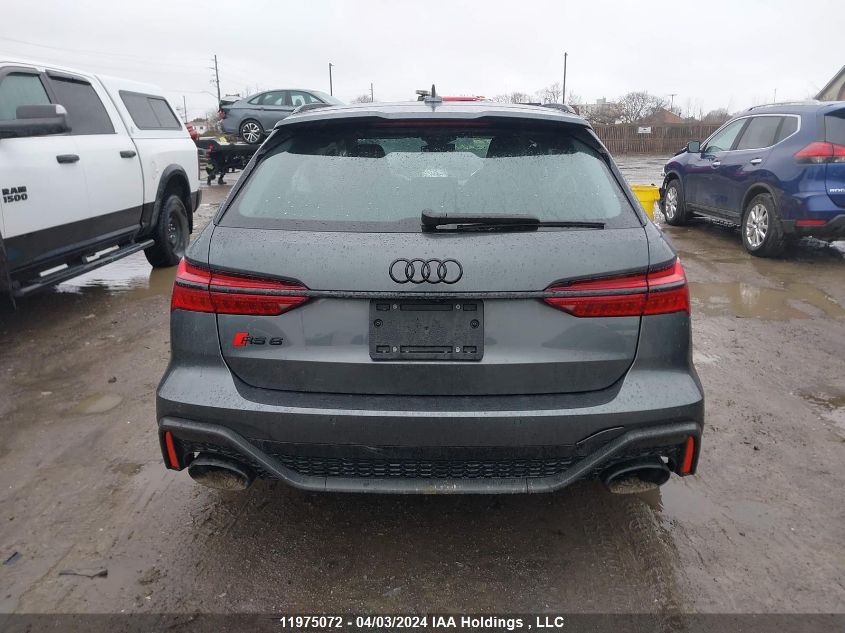 2024 Audi Rs 6 Avant VIN: WUA1DBF22RN901371 Lot: 11975072