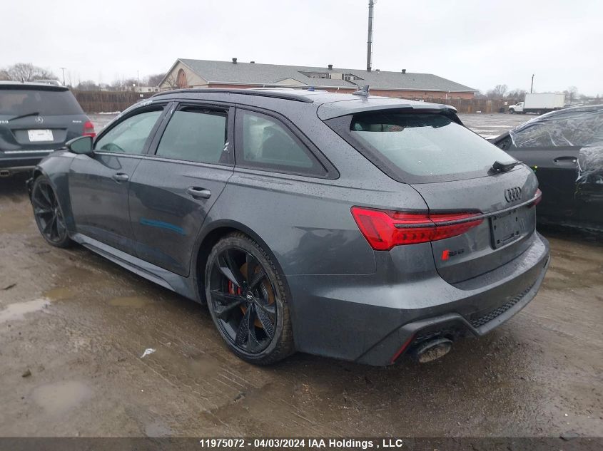 2024 Audi Rs 6 Avant VIN: WUA1DBF22RN901371 Lot: 11975072