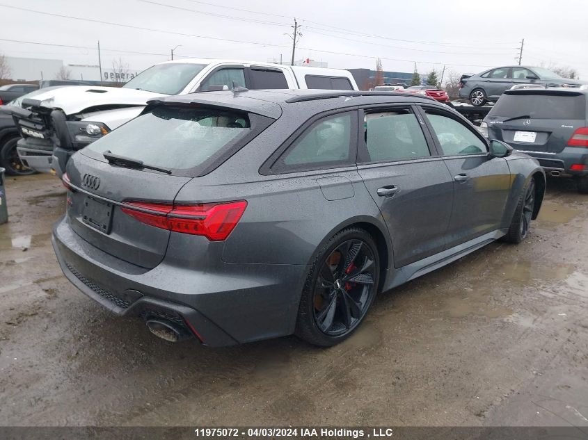 2024 Audi Rs 6 Avant VIN: WUA1DBF22RN901371 Lot: 11975072