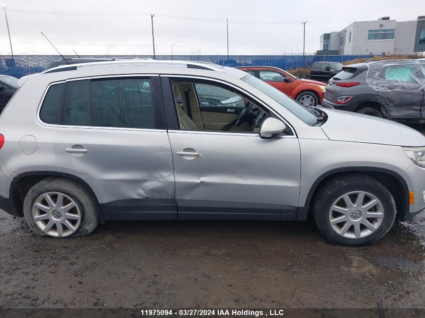 2009 Volkswagen Tiguan VIN: WVGBV75N89W534800 Lot: 11975094