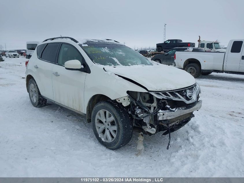 2012 Nissan Murano S/Sl/Le VIN: JN8AZ1MW3CW209673 Lot: 11975102